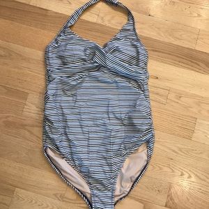 Large maternity swimsuit
